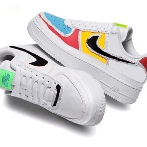NWOB NIKE Air Force 1 'Tearaway' Sneakers Size 8.5